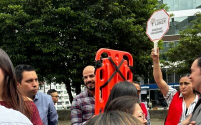 Así vivimos en Funluker el simulacro de evacuación por terremoto e incendio