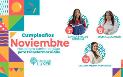 Celebramos la vida de nuestras cumpleañeras de noviembre