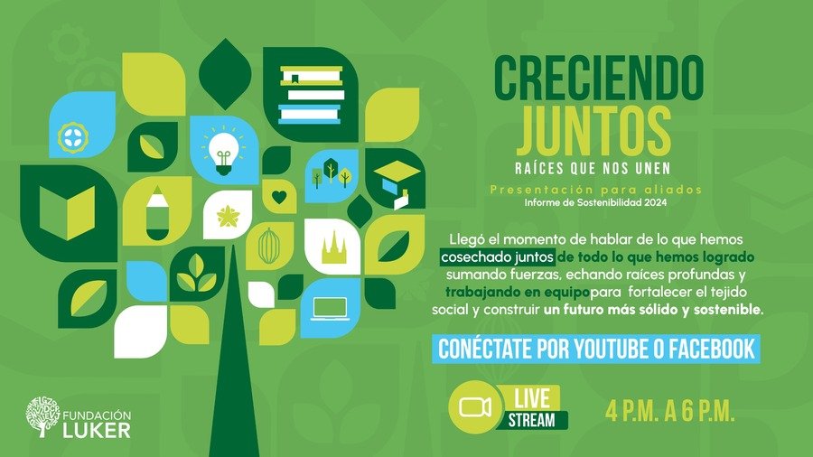 Con gratitud para nuestros aliados, presentaremos nuestro reporte de sostenibilidad