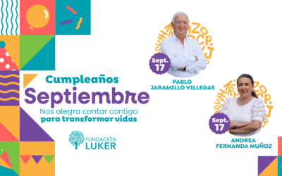 Celebramos la vida de nuestros cumpleañeros de septiembre