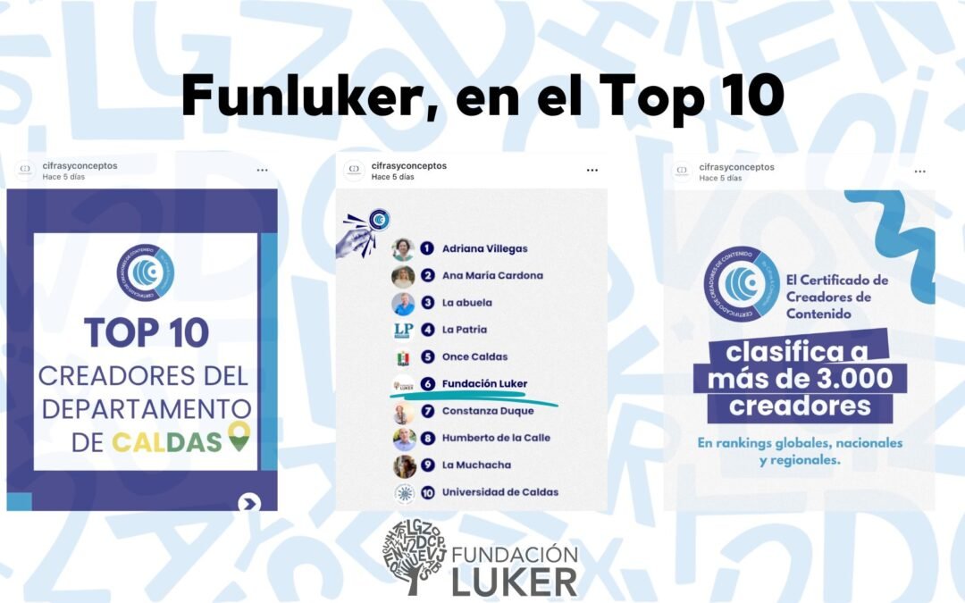 Estamos entre los mejores creadores de contenido de Caldas