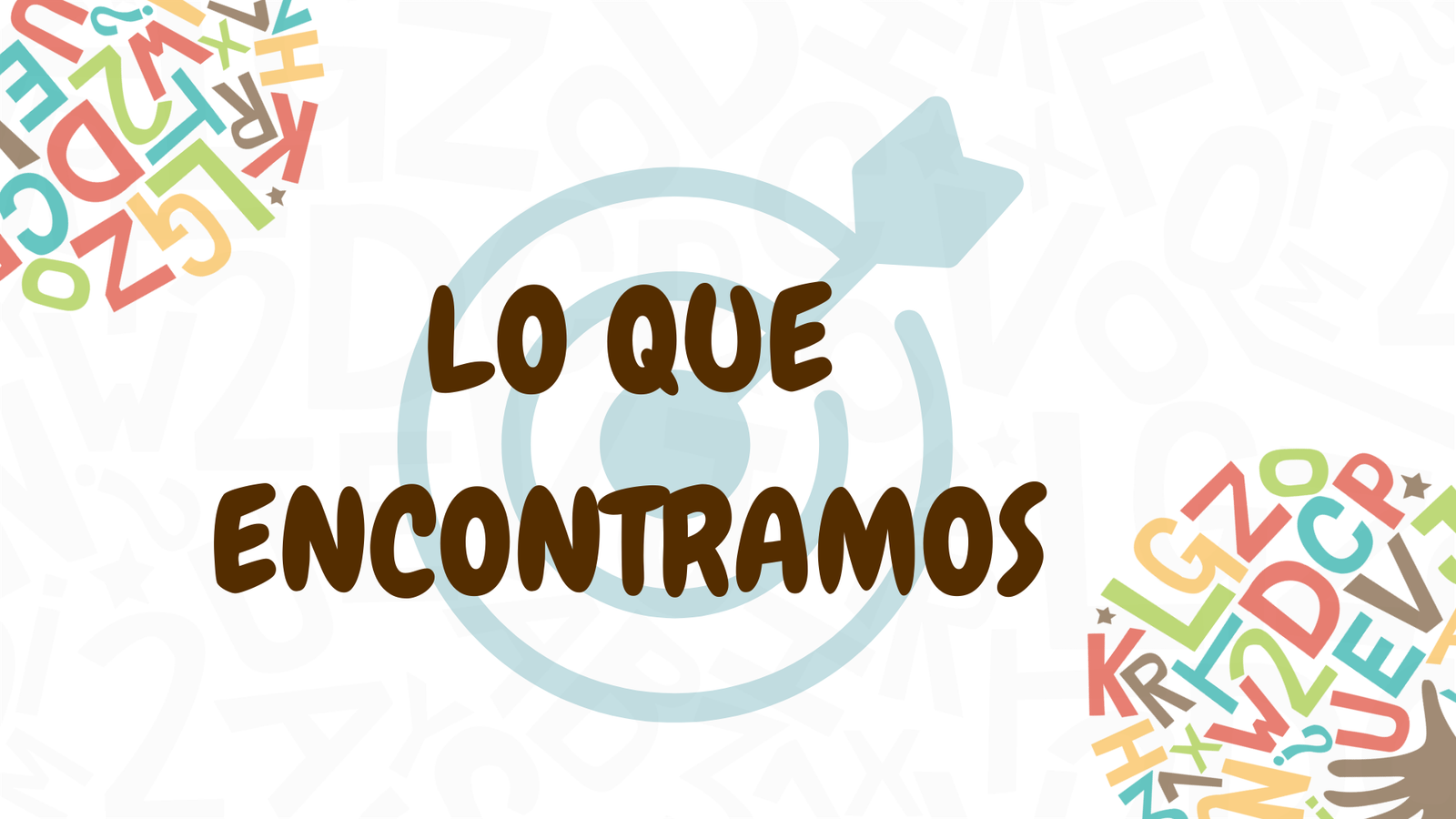 Un espacio para compartir lo que descubrimos juntos