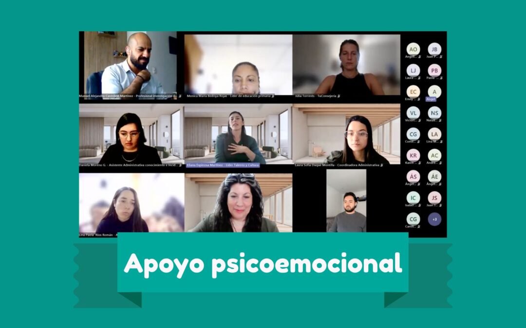 Nuestro bienestar también importa. Ya puedes consultar la grabación del encuentro con Tu Consejería